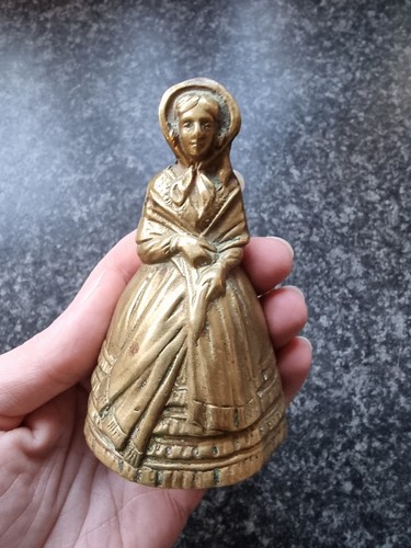 Antique lady bell - antique,