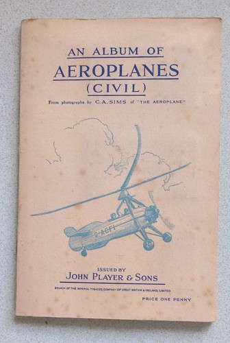 Player cigarette cards - player's,