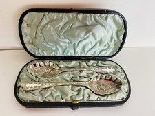 Edwardian solid silver berry