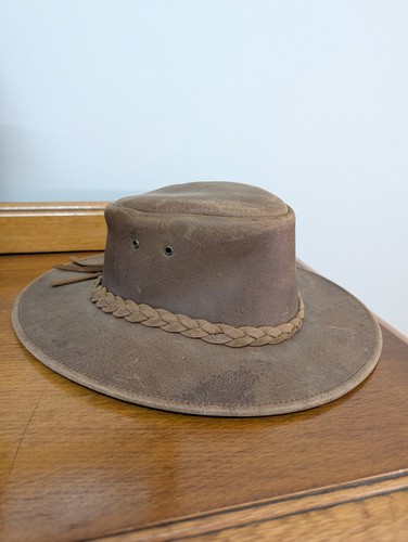 Rydale leather hat - m,