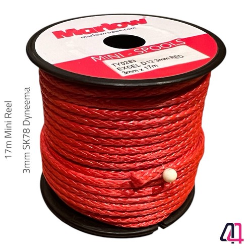 Marlow sk78 dyneema rope 17m - rope,
