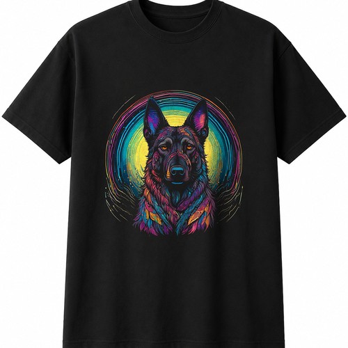 Dutch shepherd colourful - dutch,