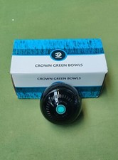 Crown Green Bowls - Taylor Express - Brand New - 2.06LD - Black - Coloured Disc
