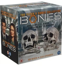 Bones: The Flesh & Bones Collection - The Complete Series 1-12 [15] DVD Box Set