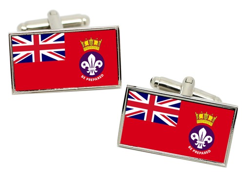 Sea scouts flag cufflinks - flag,