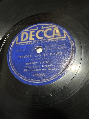 Decca rpm rodney sturgis - sturgis,
