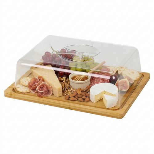 Bamboo charcuterie board - charcuterie,