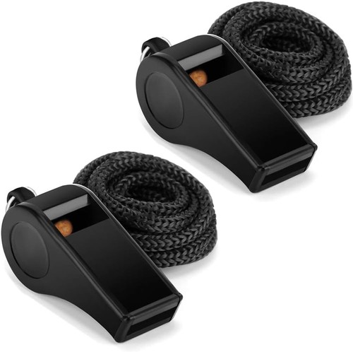 High impact black - whistle, with