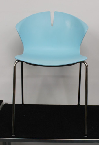 Redhot leg blue cafe chair - redhot,