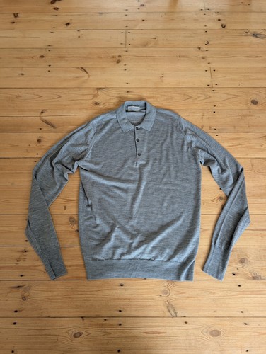 John smedley mens - grey, 100%