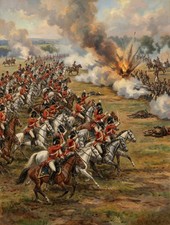 WATERLOO THE CHARGE OF THE