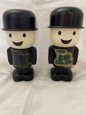 RETRO VINTAGE HOME PRIDE FRED SCREEN WASH & CAR SHAMPOO PLASTIC BOTTLES