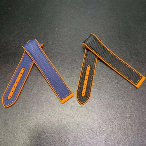 22mm nylon rubber - rubber, strap