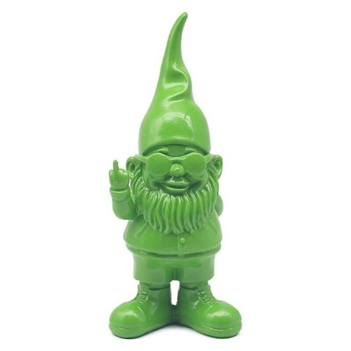 Gnome behaving badly green - gnome,