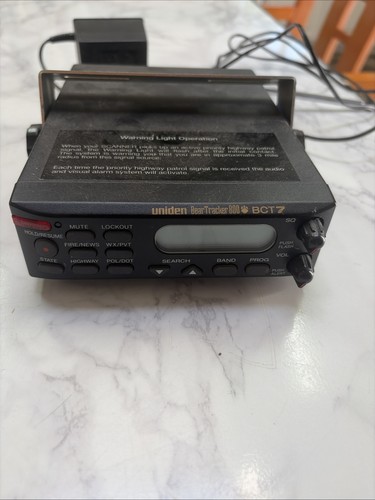 Uniden bearcat bct7 bear - bearcat,