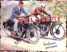 VELOCETTE METAL SIGN RETRO