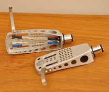 SME /Pioneer/Tonar Lightweight Turntable Headshell + SILVER WIRES ~all 7.4g 🇬🇧