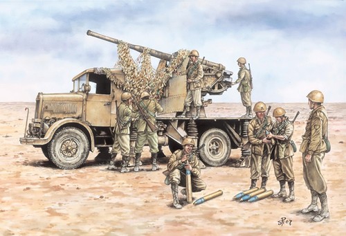 Italeri autocannone ro3 - 1/72,