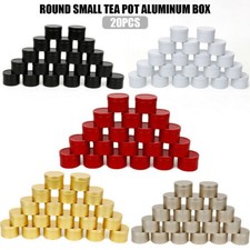 20pcs Round Candle Jars