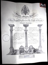 P426   GL Certificate Lodge of