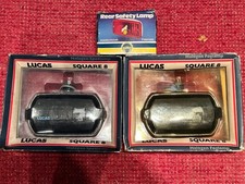 Lucas clasic sqare 8 halogen Spotlight and foglight plus rear safety light