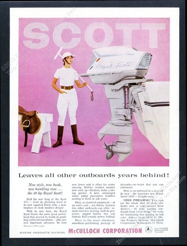 1959 mcculloch royal - mcculloch,