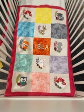Handmade personalised baby cot