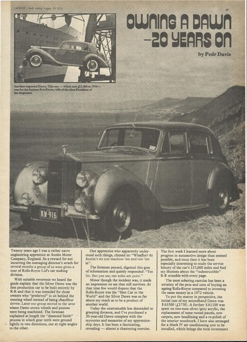 Rolls royce silver dawn - rolls,
