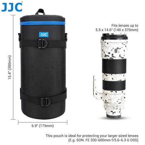 Large camera lens - lens, pouch