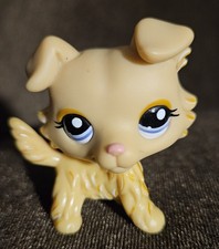 ✨️Authentic Littlest Pet Shop LPS Collie Dog #1194 Blonde ✨️