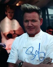 Gordon Ramsay Signed 8x10