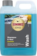 Simoniz Shampoo And Wax Car Wash Carnauba Shine Protect PH Neutral 2L