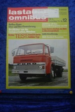 Truck Bus 12/74 (C) Ford N 0910 VW Bus 8-Seater MAN Bus System
