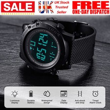 Mens Digital Big Face Military