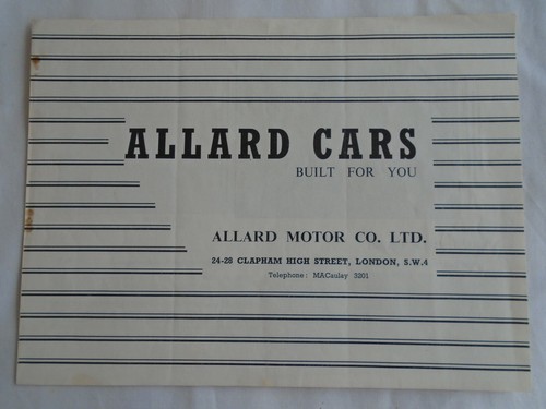 Allard mark palm beach - allard, ii