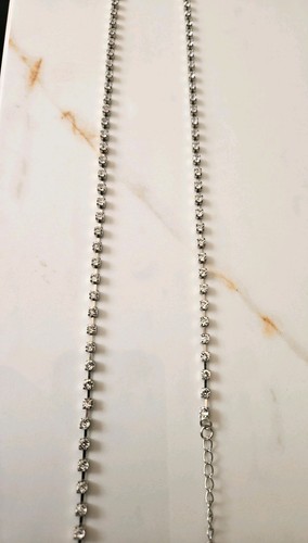 Diamante metal straps for bra - diamante,
