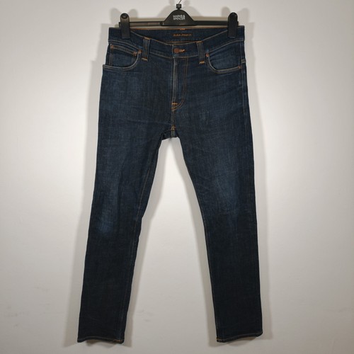 Nudie jeans mens blue thin - jeans,