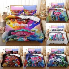 3D Trolls Poppy Bedding Set
