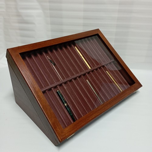 Pen display cabinet - pen, wood