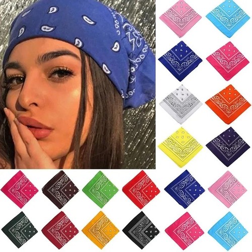100 cotton paisley bandana - cotton,
