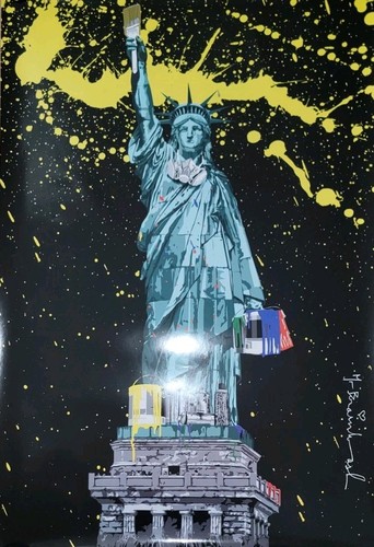 Brainwash art print poster - print,