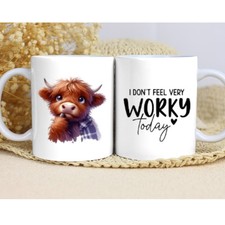 Funny Highland Cow Mug | Gifts