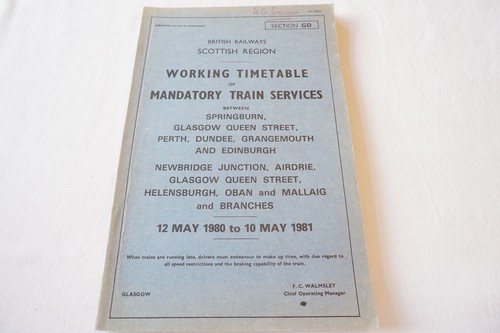 1980 scottish region railway - region,