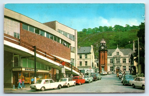 Postcard bangor clock tower - postcard,