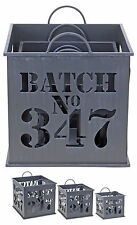 Metal Storage Boxes Shabby