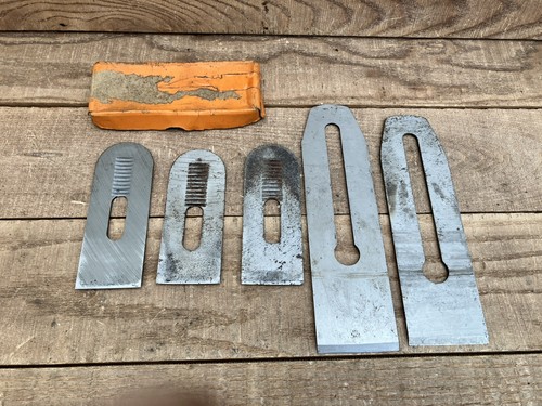 Stanley record plane irons - irons,