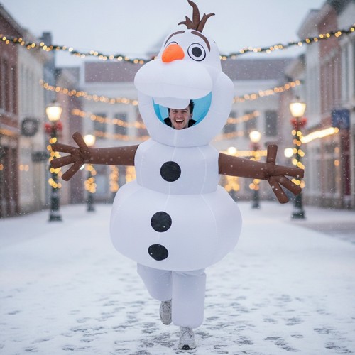 Funny olaf blow - funny, blow-up