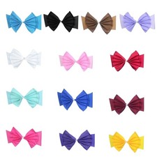 Chair Bows Tie Chair Ribbon