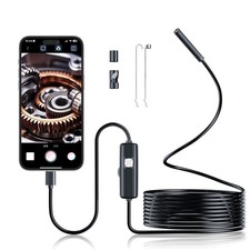USB Type C Endoscope Borescope Snake Inspection Camera 3 in 1 for Phone Android