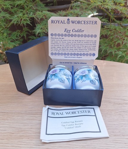 Boxed pair royal worcester - boxed,